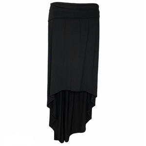 CATO Plus Size 3x high low skirt 22/24 black